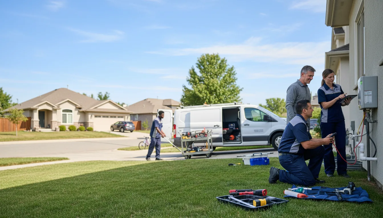 Tankless water heater service in Houghton, SD